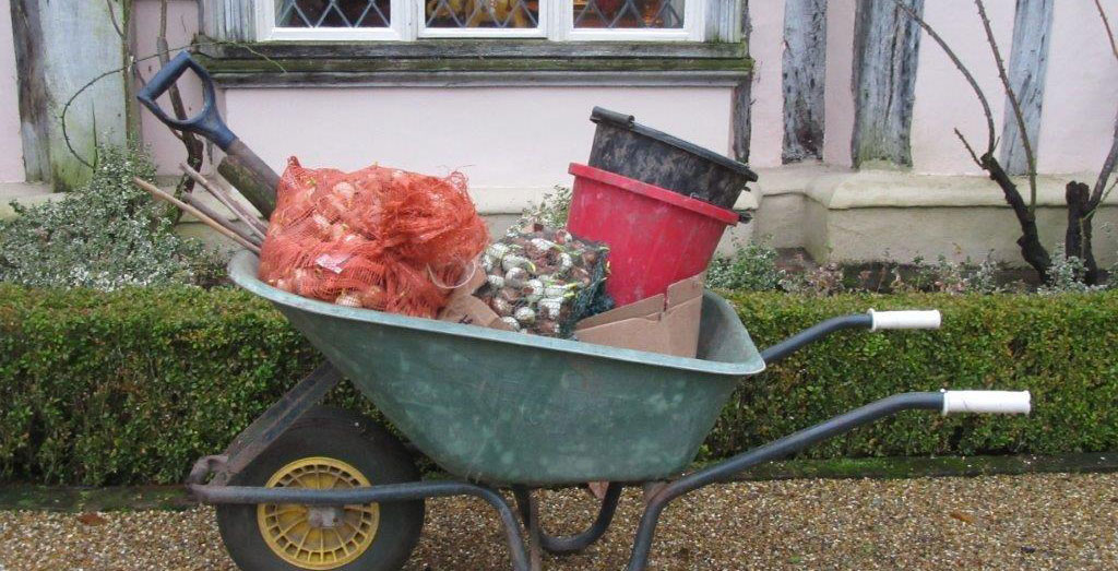 Pashley Manor Gardens Bulb Planting Barrow By Kate Wilson