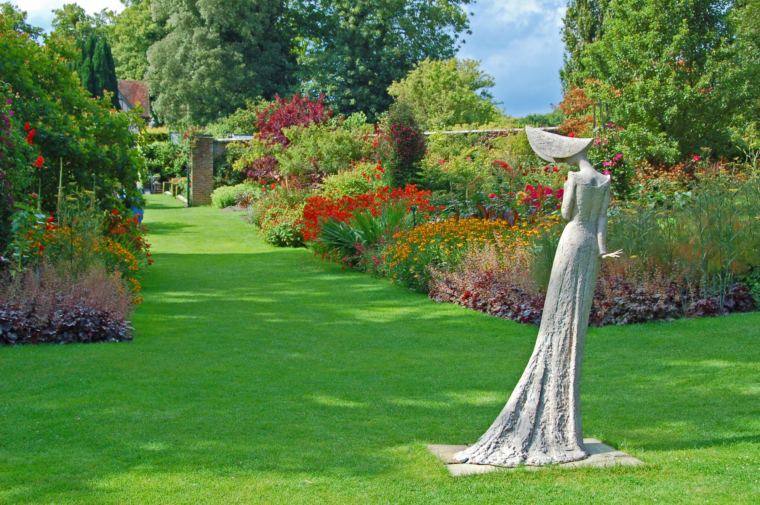 PASHLEY MANOR GARDENS Mr Bennet's Daughter by Philip Jackson taken by Ray Pearson